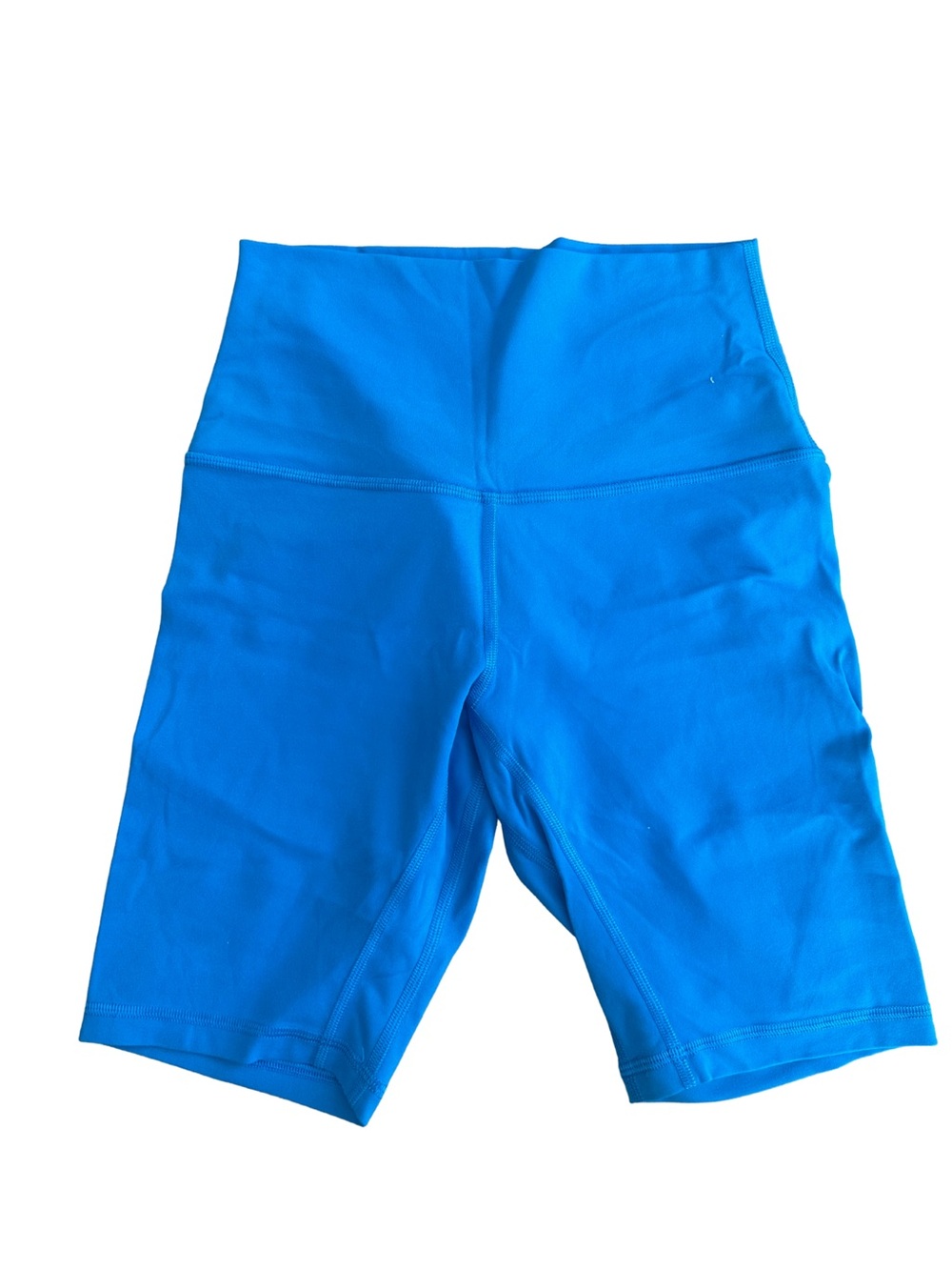 Lululemon High-Waist Blue Women’s Performance Bike Shorts